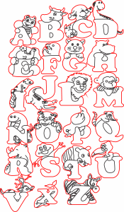 Alfabeto de animales