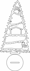 Árbol pesebre