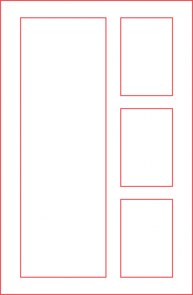 Portarretratos múltiple — vector para corte CNC