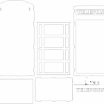 Cabina inglesa - Vector SVG DXF para CNC Router y Laser CO2 - Descargable gratis | Stanser