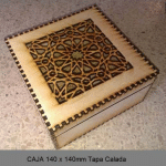 Caja con tapa calada - Vector SVG DXF para CNC Router y Laser CO2 - Descargable gratis | Stanser