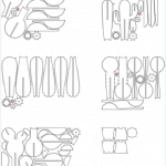 Mini cactus 3D - Vector SVG DXF para CNC Router y Laser CO2 - Descargable gratis | Stanser