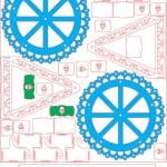 Rueda de la fortuna para dulces - Vector SVG DXF para CNC Router y Laser CO2 - Descargable gratis | Stanser