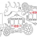 Carroza - Vector descarganle para corte CNC y grabado laser gratis | Stanser