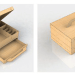 Drawer box - Vector SVG DXF para CNC Router y Laser CO2 - Descargable gratis | Stanser