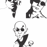 Cantante - Vector SVG DXF para CNC Router y Laser CO2 - Descargable gratis | Stanser