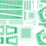 Torre Eiffel de 60 cm - Vector SVG DXF para CNC Router y Laser CO2 - Descargable gratis | Stanser