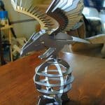 Águila 3D - Vector SVG DXF para CNC Router y Laser CO2 - Descargable gratis | Stanser