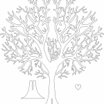 Árbol con ramas - Vector SVG DXF para CNC Router y Laser CO2 - Descargable gratis | Stanser