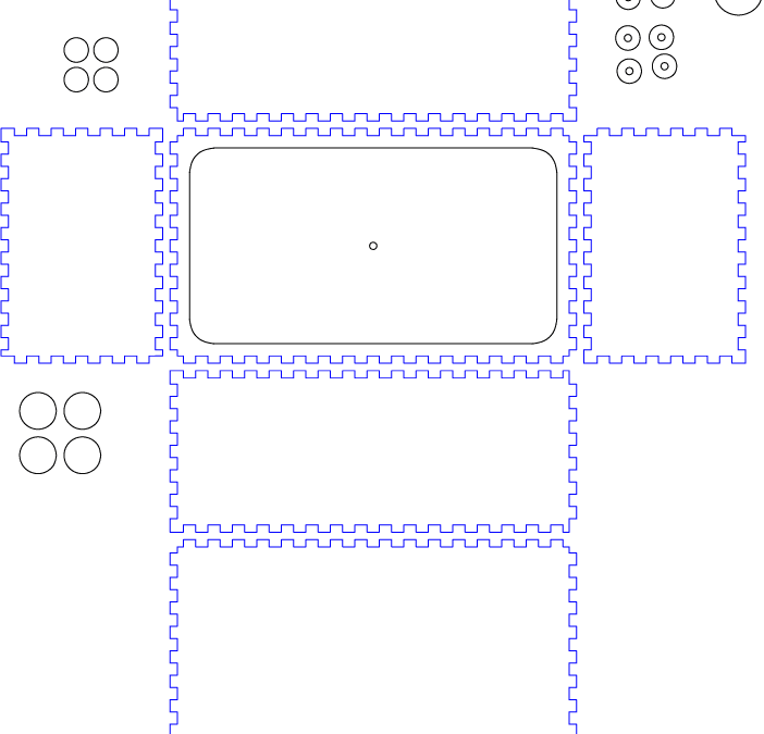 Caja rectángulo