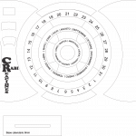Calendario circular - Vector SVG DXF para CNC Router y Laser CO2 - Descargable gratis | Stanser