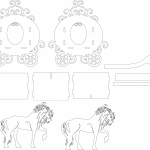 Carroza circular - Vector SVG DXF para CNC Router y Laser CO2 - Descargable gratis | Stanser