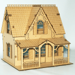 Casa modular para muñecas - Vector descarganle para corte CNC y grabado laser gratis | Stanser