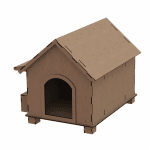 Casa perro cachorro - Vector descarganle para corte CNC y grabado laser gratis | Stanser
