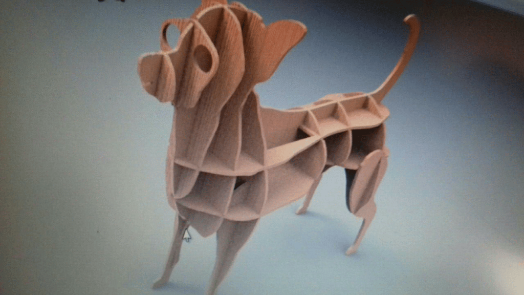 Chihuahua — vector para corte CNC