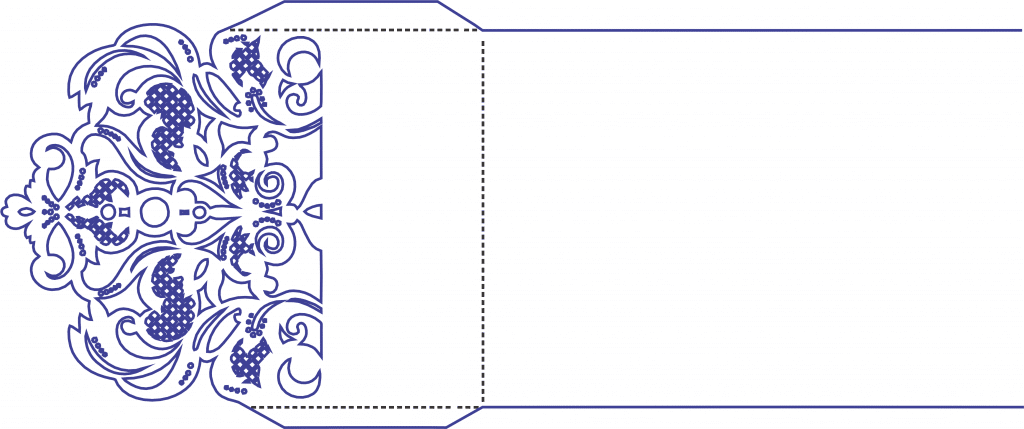 Separador — vector para corte CNC