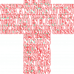 Cruz "Padre nuestro" - Vector SVG DXF para CNC Router y Laser CO2 - Descargable gratis | Stanser