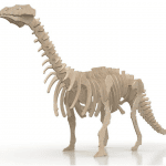 Dinosaurio diplodocus - Vector descarganle para corte CNC y grabado laser gratis | Stanser