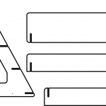 Estante triangular - Vector SVG DXF para CNC Router y Laser CO2 - Descargable gratis | Stanser