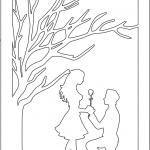 Tarjeta enamorados - Vector descarganle para corte CNC y grabado laser gratis | Stanser