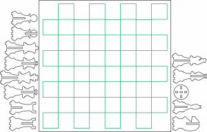 Ajedrez (Tablero y piezas)