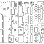 Avión Apache - Vector descarganle para corte CNC y grabado laser gratis | Stanser