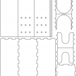 Caja rectangular (Tapa deslizable) - Vector SVG DXF para CNC Router y Laser CO2 - Descargable gratis | Stanser