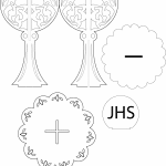 Cáliz de comunión - Vector SVG DXF para CNC Router y Laser CO2 - Descargable gratis | Stanser