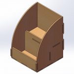 Exhibidor para chocolates - Vector SVG DXF para CNC Router y Laser CO2 - Descargable gratis | Stanser
