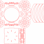 Carroza sencilla - Vector descarganle para corte CNC y grabado laser gratis | Stanser