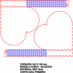 Caja de corazón elástico - Vector SVG DXF para CNC Router y Laser CO2 - Descargable gratis | Stanser