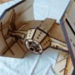 Nave futurista - Vector descarganle para corte CNC y grabado laser gratis | Stanser