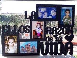 Portarretratos «La razón de mi vida»