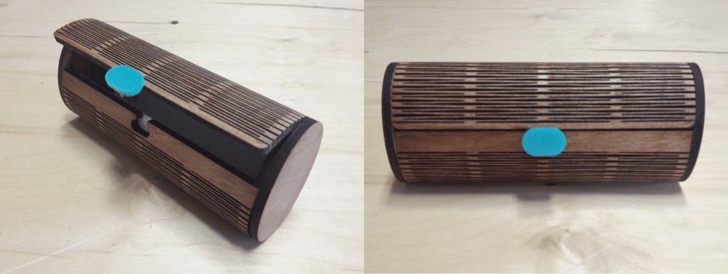 Estuche para lentes — vector para corte CNC