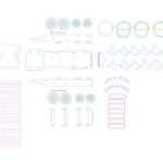 Locomotora portabotella 3 - Vector SVG DXF para CNC Router y Laser CO2 - Descargable gratis | Stanser