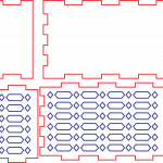 Lapicera con diamantes - Vector descarganle para corte CNC y grabado laser gratis | Stanser