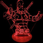 Luz Nocturna de Superhéroe - Vector SVG DXF para CNC Router y Laser CO2 - Descargable gratis | Stanser