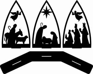 Nacimiento en triángulos