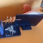 Organizador de escritorio II - Vector descarganle para corte CNC y grabado laser gratis | Stanser