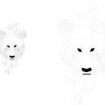Cabezas de oso geométricas - Vector descarganle para corte CNC y grabado laser gratis | Stanser