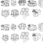 Varios Portarretratos con forma de árbol - Vector descarganle para corte CNC y grabado laser gratis | Stanser
