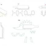 Galería de porta botellas - Vector SVG DXF para CNC Router y Laser CO2 - Descargable gratis | Stanser