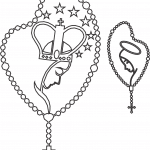 Rosario "Reina María" - Vector SVG DXF para CNC Router y Laser CO2 - Descargable gratis | Stanser