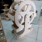 Dulcero "Rueda de la fortuna" - Vector SVG DXF para CNC Router y Laser CO2 - Descargable gratis | Stanser