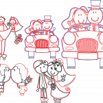 Souvenirs para casamiento - Vector SVG DXF para CNC Router y Laser CO2 - Descargable gratis | Stanser