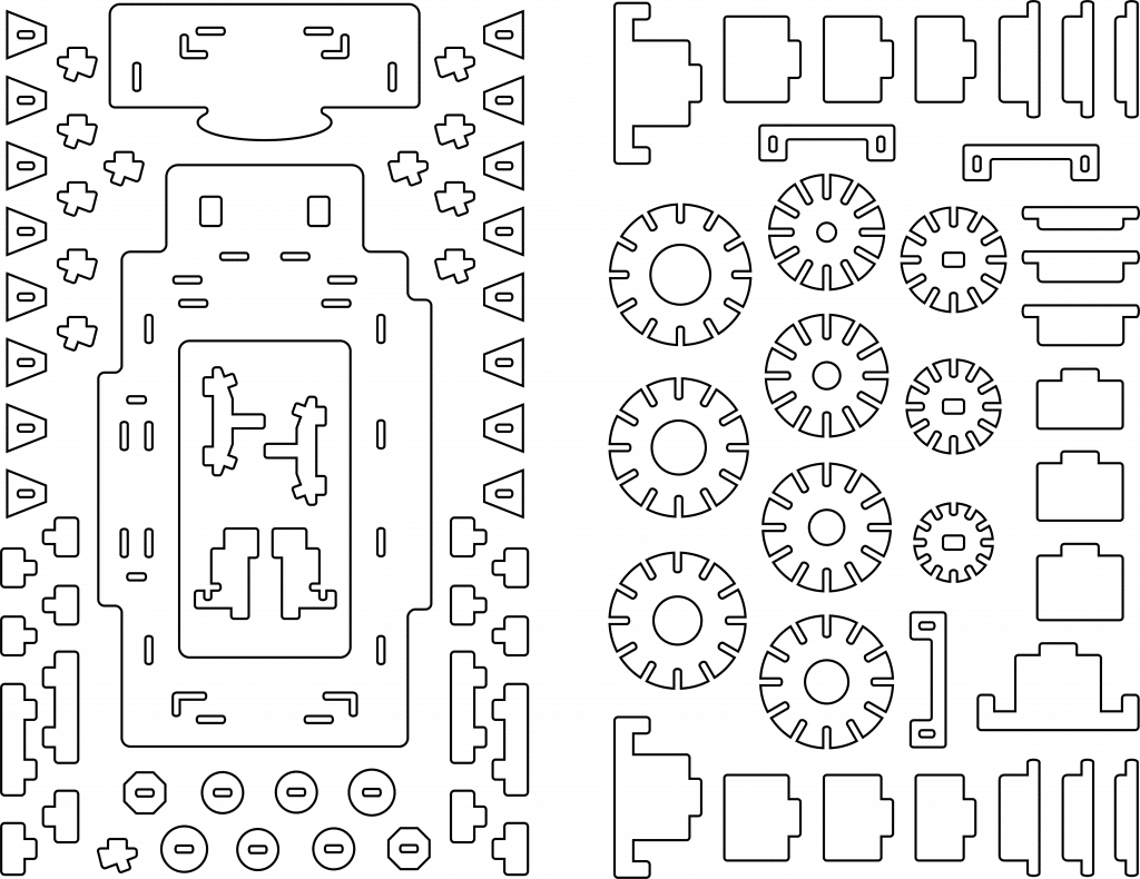 Capitolio Estadounidense — vector para corte CNC