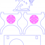 Base de hada - Vector SVG DXF para CNC Router y Laser CO2 - Descargable gratis | Stanser