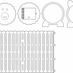 Alcancía de cerdito - Vector SVG DXF para CNC Router y Laser CO2 - Descargable gratis | Stanser