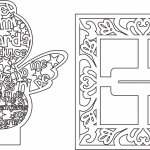 Ángel con oración - Vector SVG DXF para CNC Router y Laser CO2 - Descargable gratis | Stanser