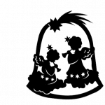 Ángeles decorativos - Vector SVG DXF para CNC Router y Laser CO2 - Descargable gratis | Stanser